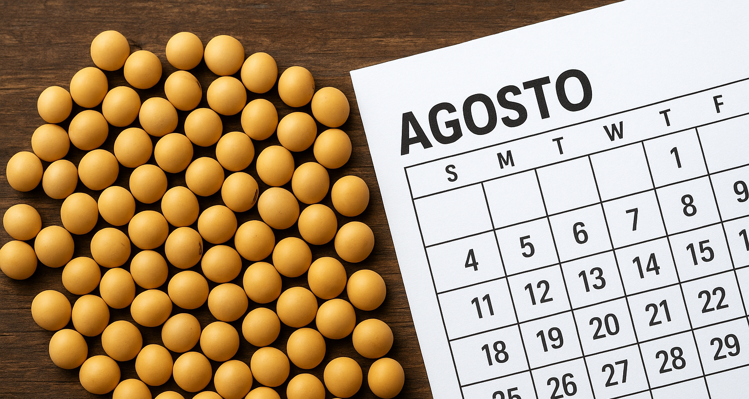 Soja fecha agosto em alta no Brasil e impulsiona negócios internos - Imagem do artigo