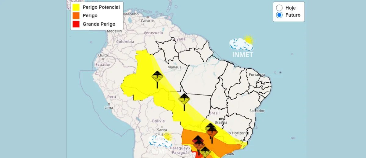Frente fria provoca chuva forte e retorno do frio em todo o país no fim de semana - Imagem do artigo