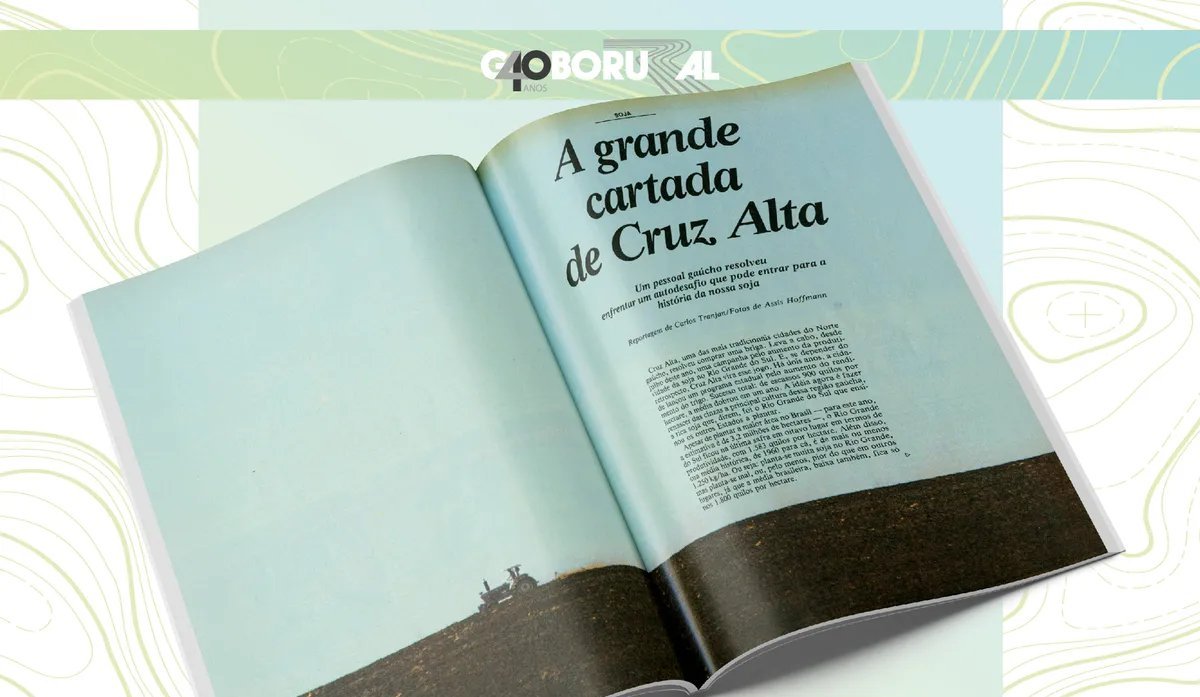 Campanha de Cruz Alta em 1987 mobilizou TV e 2 mil agrônomos para elevar a produtividade da soja no RS - Imagem do artigo