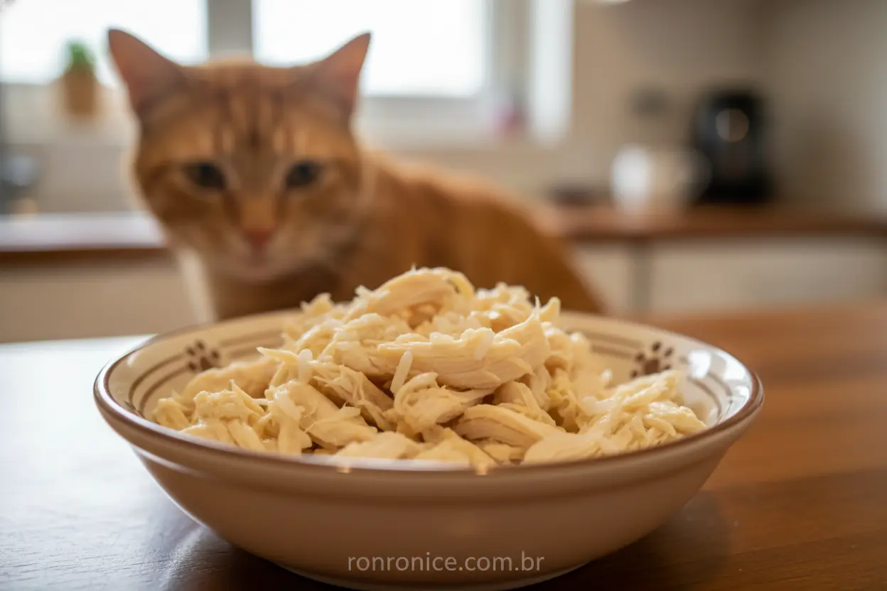 Dieta Leve para Gatos com Diarreia Frango e arroz para gato com diarreia.