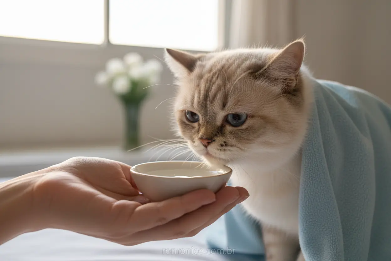Primeiros Cuidados para Gato Vomitando Primeiros socorros para gato vomitando