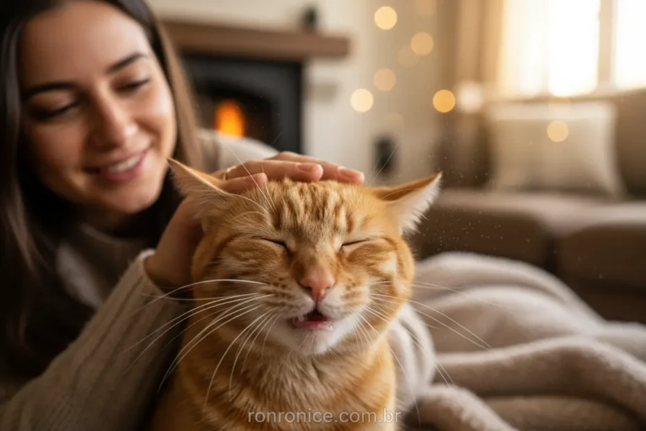 Gato Espirrando Pode Ser Doença? Sinais de Alerta para Tutores! 1 Gato espirrando pode ser doença, tutor preocupado