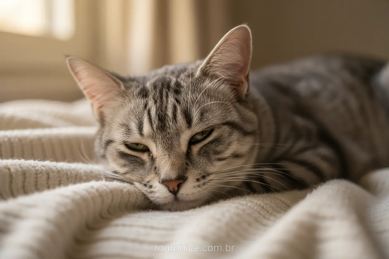 Gato com secreção nasal, sinais de alerta