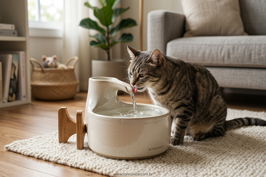 FONTE DE AGUA PARA GATOS 8